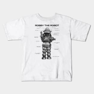 ROBBY the ROBOT specs - 2.0 Kids T-Shirt